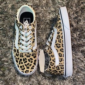 NWT Leopard Vans
